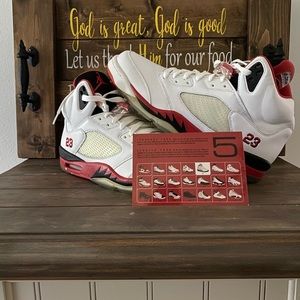 Jordan 5 Fire Red